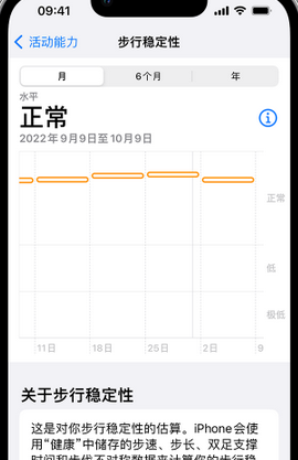 兴山iPhone手机维修如何在iPhone开启'步行稳定性通知'